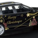 Tohoročný vianočný osobný automobil VW Touareg 2015 (HERPA, M 1:87/veľkosť H0)