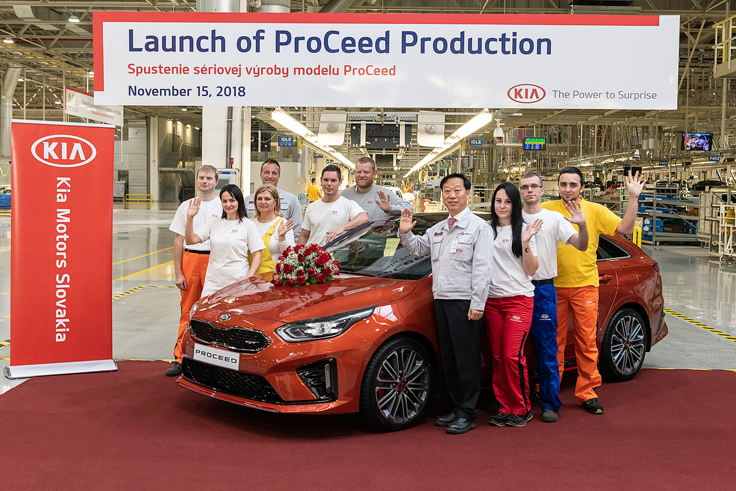 V Kia Motors Slovakia začali vyrábať ProCeed